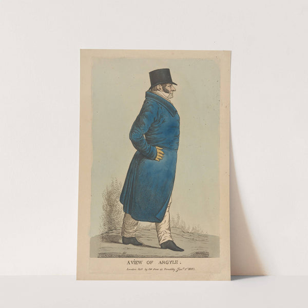 A view of Argyle. (1823) by Richard Dighton