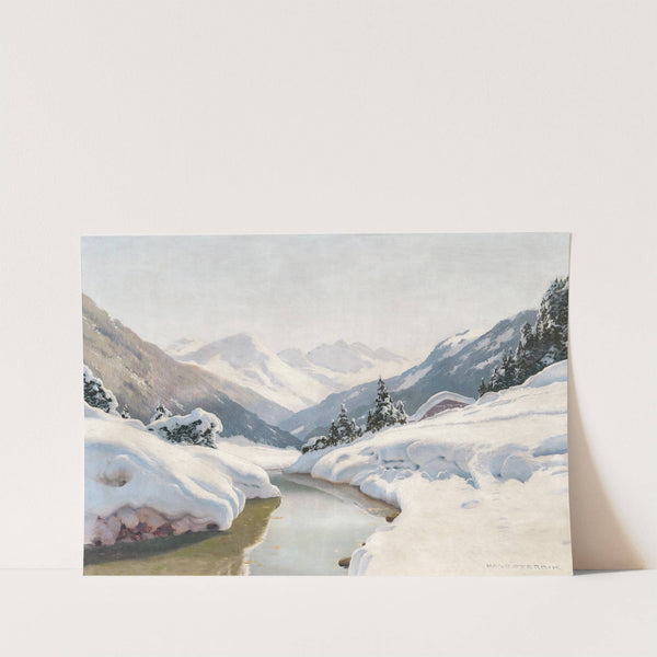 A View of Arlberg by Toni Haller