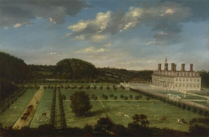 A View of Bayhall, Pembury, Kent