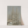A view of Burgos Cathedral, Spain (1832) by David Roberts