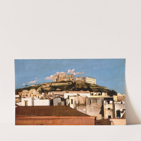 A View of Certosa di San Martino with the Castel Sant’ Elmo, Naples by Thomas Jones