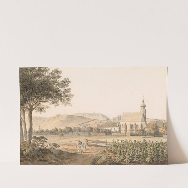 A view of Dobrota towards Mula in the Canale of Cattaro by Jakob Alt