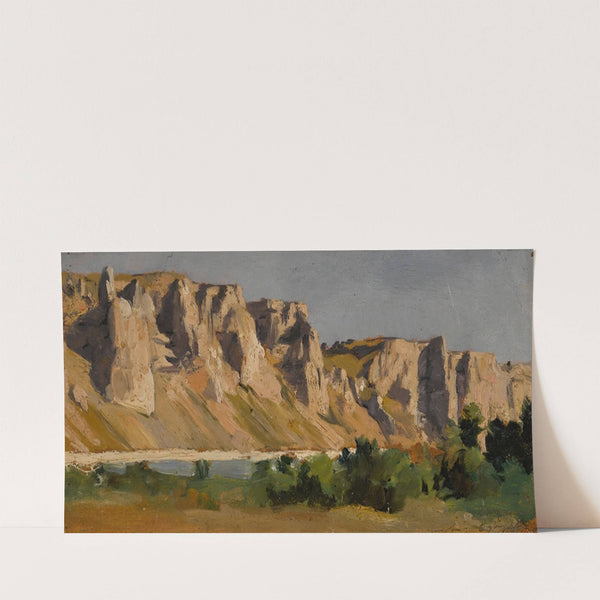 A view of Donzère (1867) by Eugène Fromentin