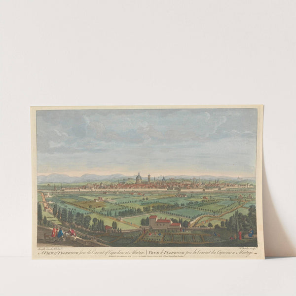 A View of Florence from the Convent of Capuchins at Montugi by Thomas Bowles III