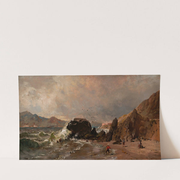 A View of Fort Point from Baker Beach, San Francisco by Thomas Hill