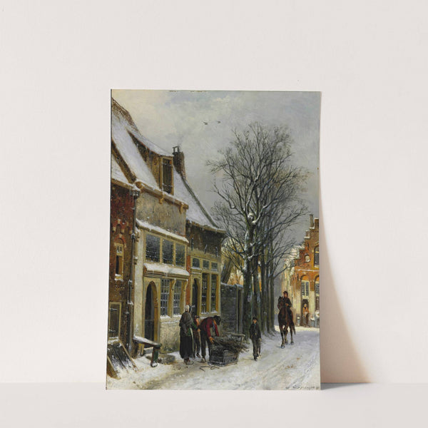 A View Of Haarlem (1890) by Cornelis Springer