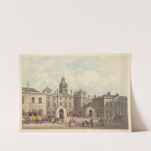 A View of Horse Guards from Whitehall (1816) by Thomas Hosmer Shepherd
