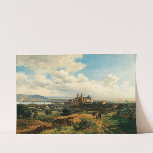 A View of Klosterneuburg Monastery (1873) by Ludwig Halauska