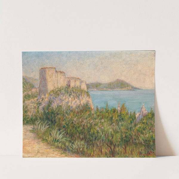 A View of Lovri Jenac Fortress in Dubrovnik by Flora Jaksic