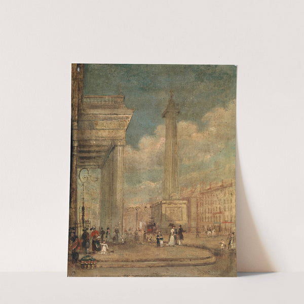 A View of O'Connell Street, Dublin by George Petrie