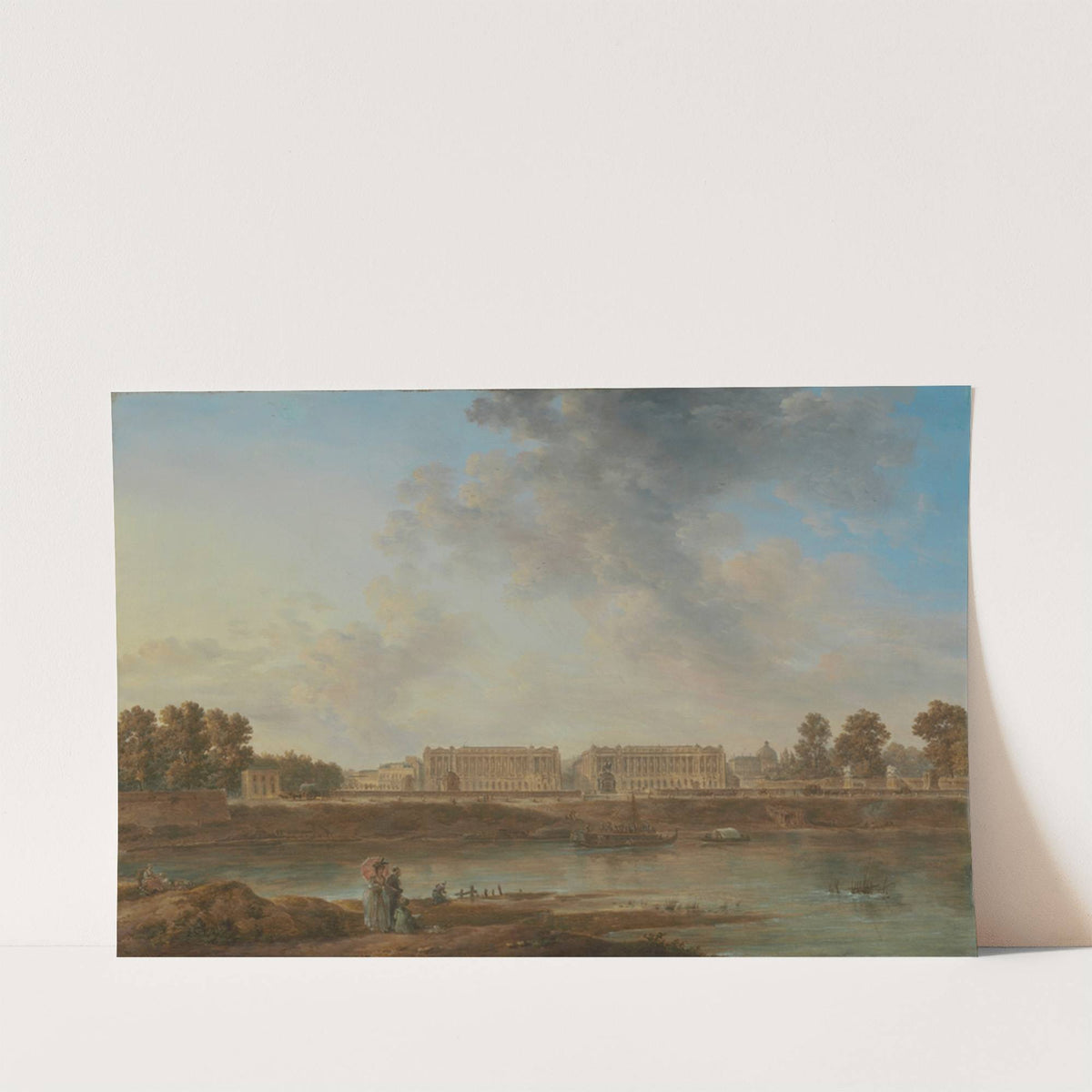 A View of Place Louis XV by Alexandre-Jean Noël