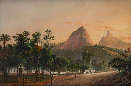 A view of Rio de Janeiro from Barrio Cosme Velho