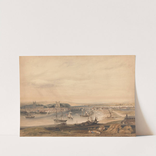 A View of Rochester, the Town and Harbour by Henry Gastineau