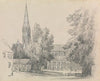 A View of Salisbury Cathedral