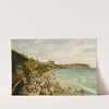 A View Of Scarborough by Adolphe Behrens
