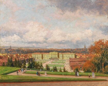 A View of Schönbrunn Palace
