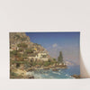 A View Of The Amalfi Coast by Edmund Berninger