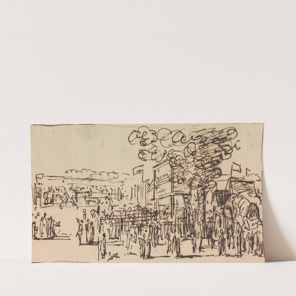 A View of the Ascot Heath by Sawrey Gilpin