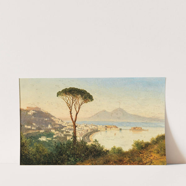 A View of the Bay of Naples by Albert Zimmermann