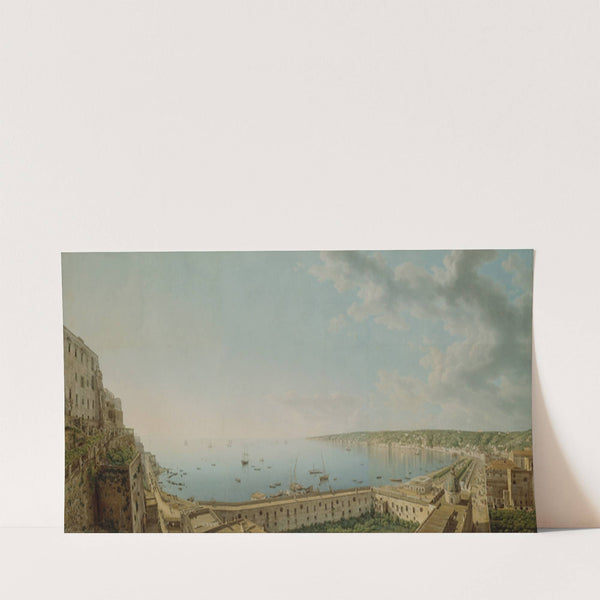 A View of the Bay of Naples, Looking Southwest from the Pizzofalcone Toward Capo di Posilippo by Giovanni Battista Lusieri
