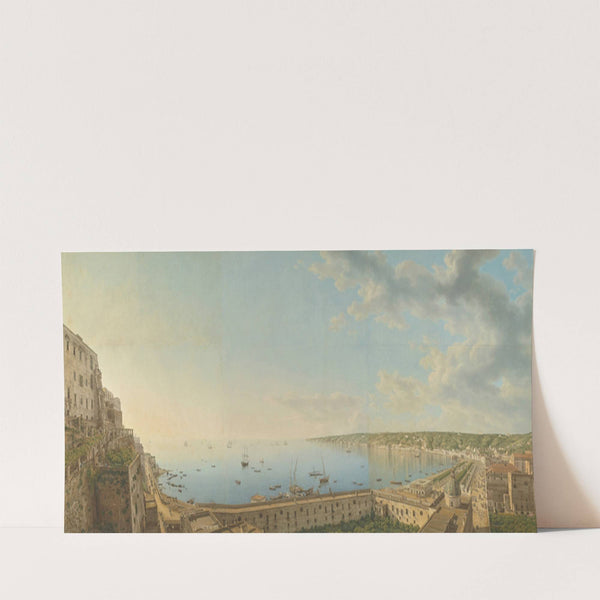 A View of the Bay of Naples, Looking Southwest from the Pizzofalcone towards Capo di Posilippo (1791) by Giovanni Battista Lusieri