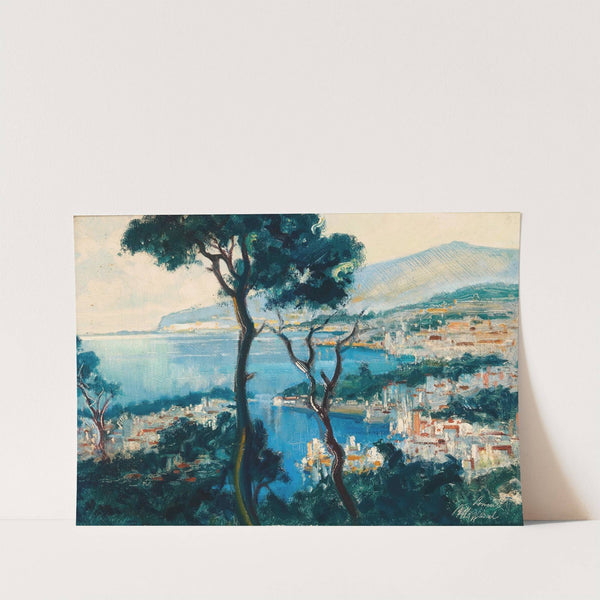 A View of the Coast of Sorrento by Otto Hamel
