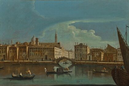 A view of the Fondamente Nove with the Ponte dei Mendicanti, Venice