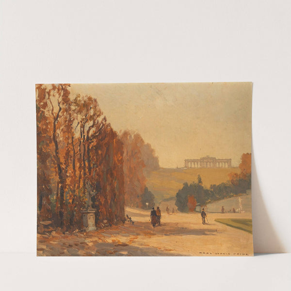 A view of the Gloriette in Schönbrunn Palace by Karl Ludwig Prinz