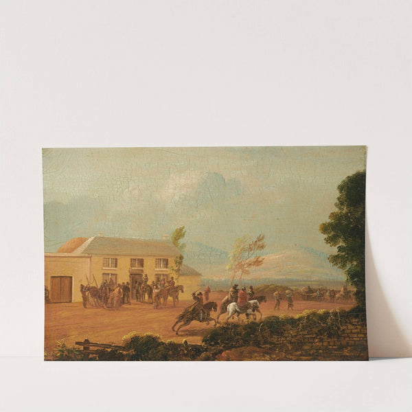 A View of the Inn, Baldoyle by William Sadler the Younger