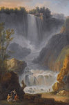 A View Of The Marmore Falls Near Terni
