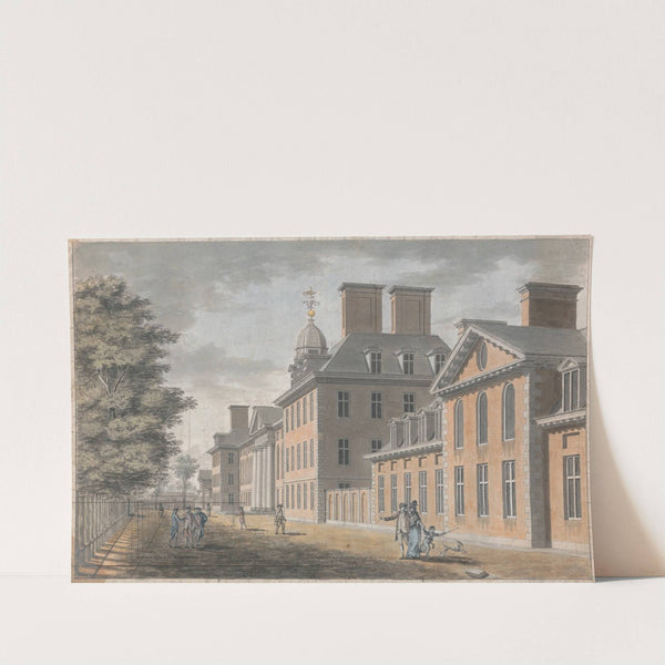 A View of the North Front of Chelsea Hospital by Thomas Malton