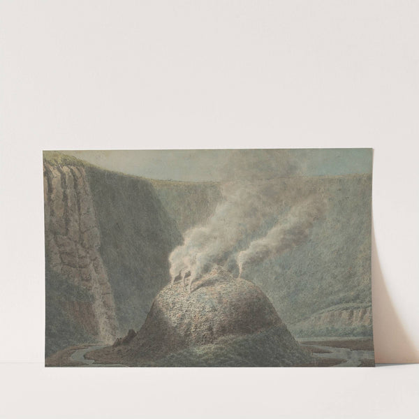 A View of the Old Crater of Morne Soufriere, St. Vincent by Rev. Lansdown Guilding