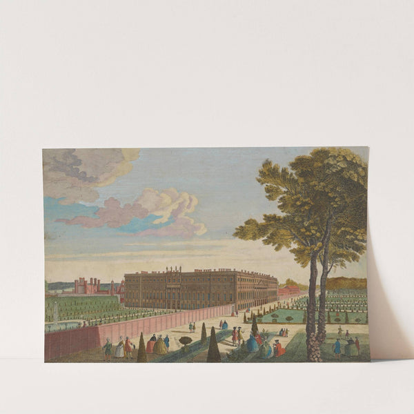 A View of the Royal Palace of Hampton Court (1750)
