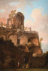 A view of the temple of Vesta
