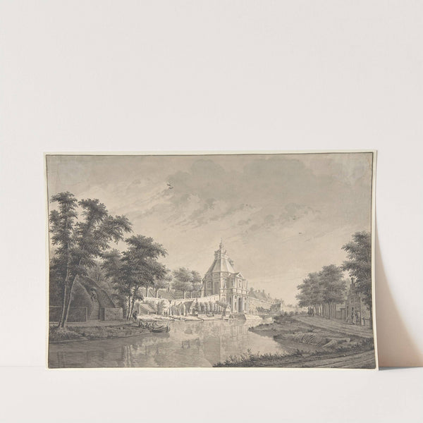A View of the Wittevrouwenpoort, Utrecht by Dirk Verrijk