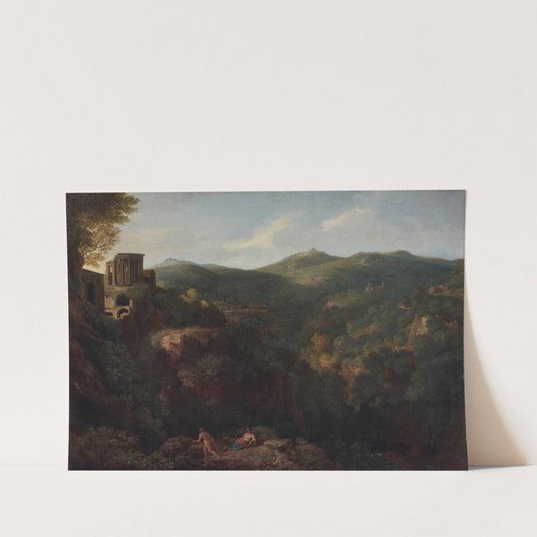 A view of Tivoli, with the Temple of the Sibyl by Gaspard Dughet