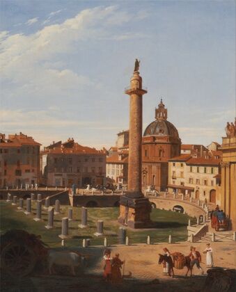 A View of Trajan’s Forum, Rome — size preview