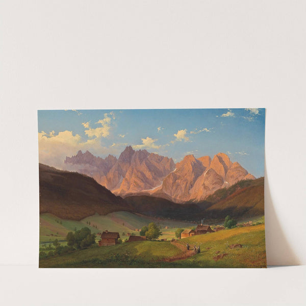 A view of Triglav in Slovenia by Josef Feid