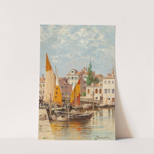 A View of Venice by Antonietta Brandeis