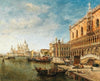 A View of Venice, with the Doge’s Palace and Punta della Dogana in the Distance