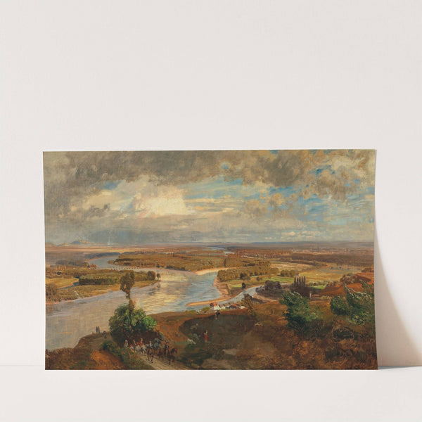 A View of Vienna from the Nussberg by Anton Hlavacek