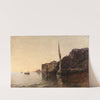 A View of Villefranche from the East by Nathaniel Hone the Younger