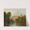 A view of Warwick Castle by William Westall