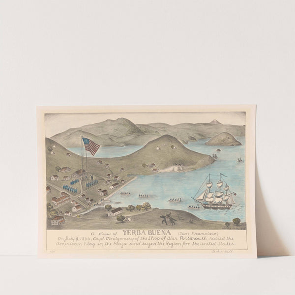 A view of Yerba Buena (San Francisco) (1933)