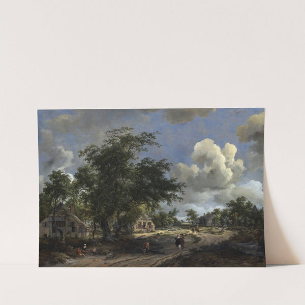 A View on a High Road by Meindert Hobbema