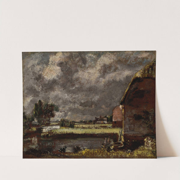 A View on the Banks of the River Stour by John Constable