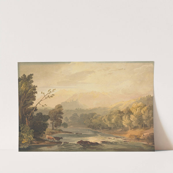 A View on the Brathay near Ambleside by Copley Fielding