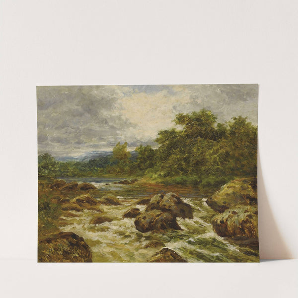 A View on the Lamar by Benjamin Williams Leader