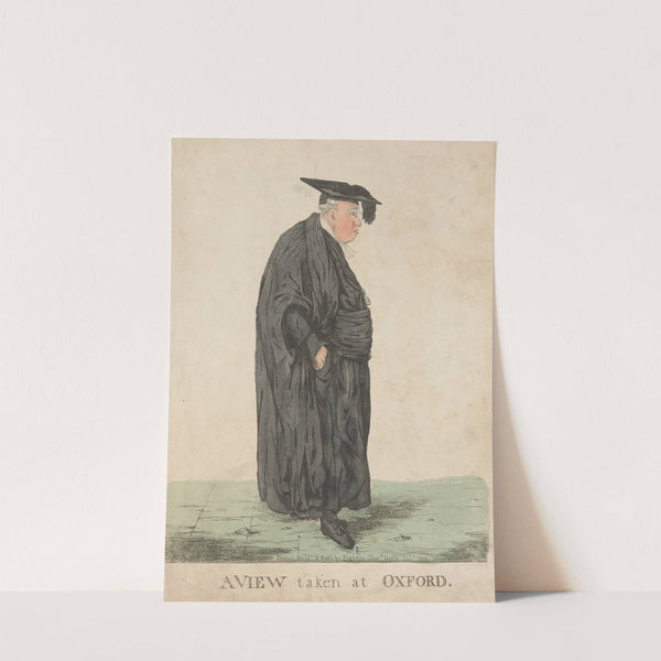 A view taken at Oxford. (1808) by Robert Dighton