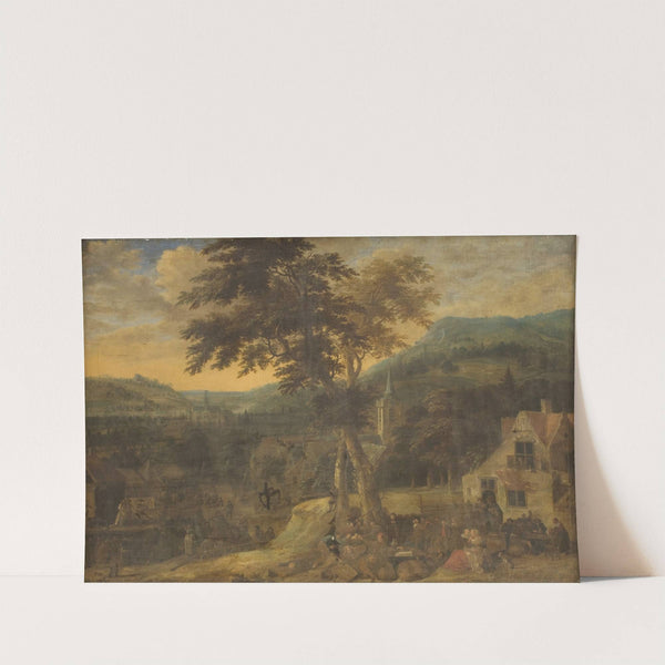 A Village Celebration by Gerrit Battem